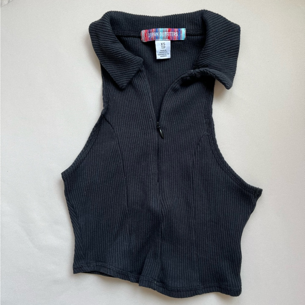 UO Collared Halter Top